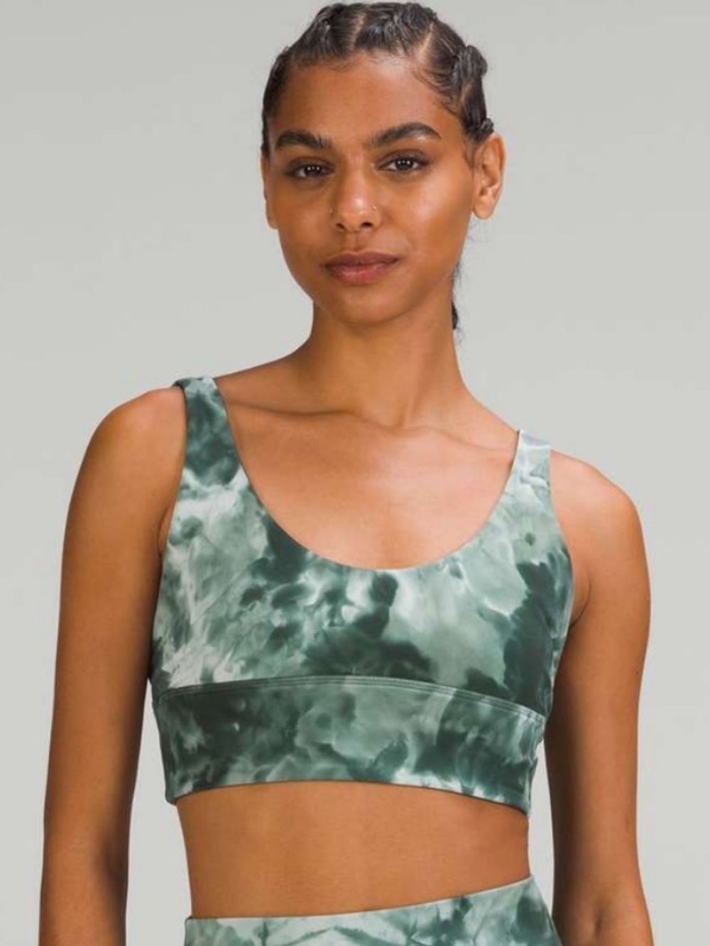 Lululemon Align Reversible Bra Diamond Dye Starlight Smoked Spruce Size 4